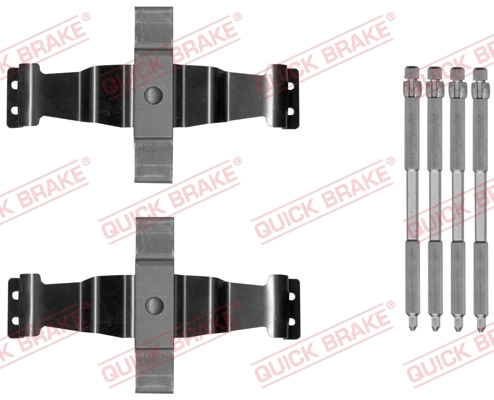 Accessory Kit, disc brake pad